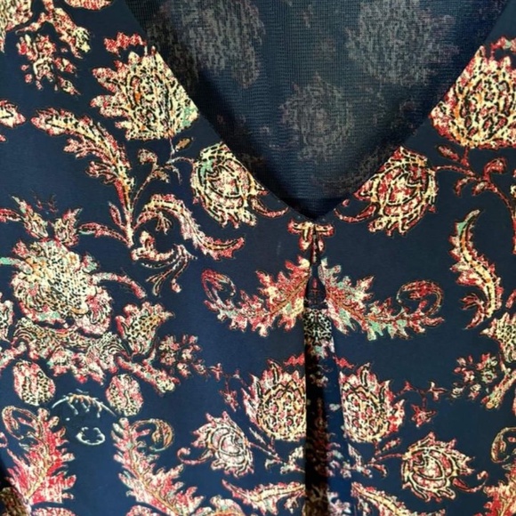 LUSH- FLORAL PRINT MINI DRESS (EXTRA SMALL) - Picture 5 of 5